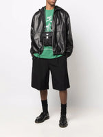 Leather Bomber