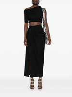 Draped skirt