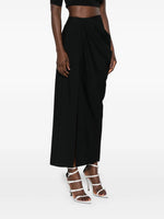 Draped skirt