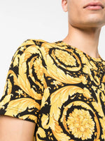Barocco Print T-Shirt for Men