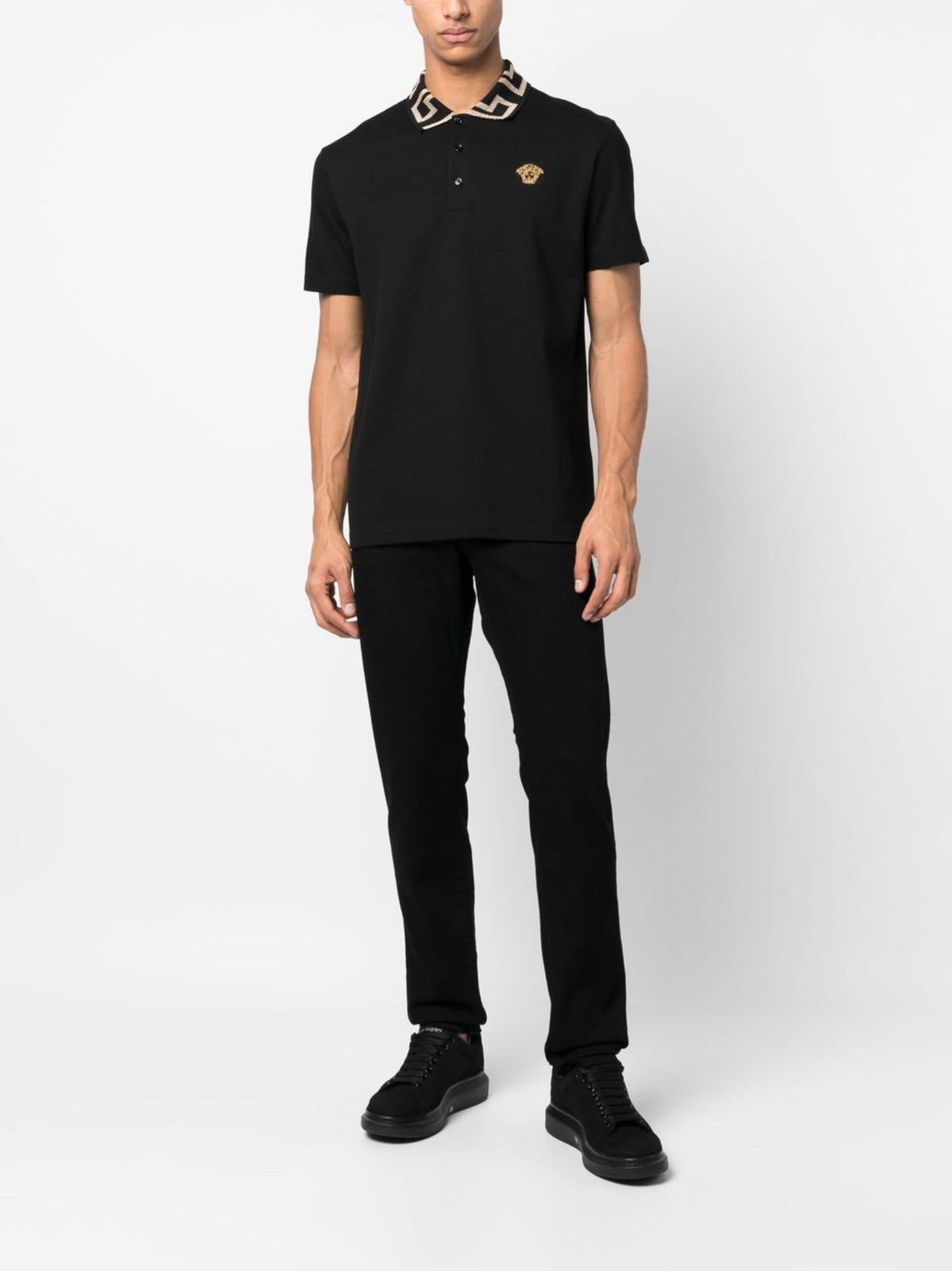 Embroidered Cotton Piqué Polo