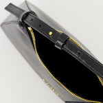 Black Patent Leather Mini Shoulder Bag with 4G Charms
