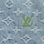 Monogram Denim Shirt – Light Blue Signature Jacquard