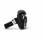 Black Leather Belt Bag