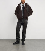 Fleece Bones Zip Hoodie
