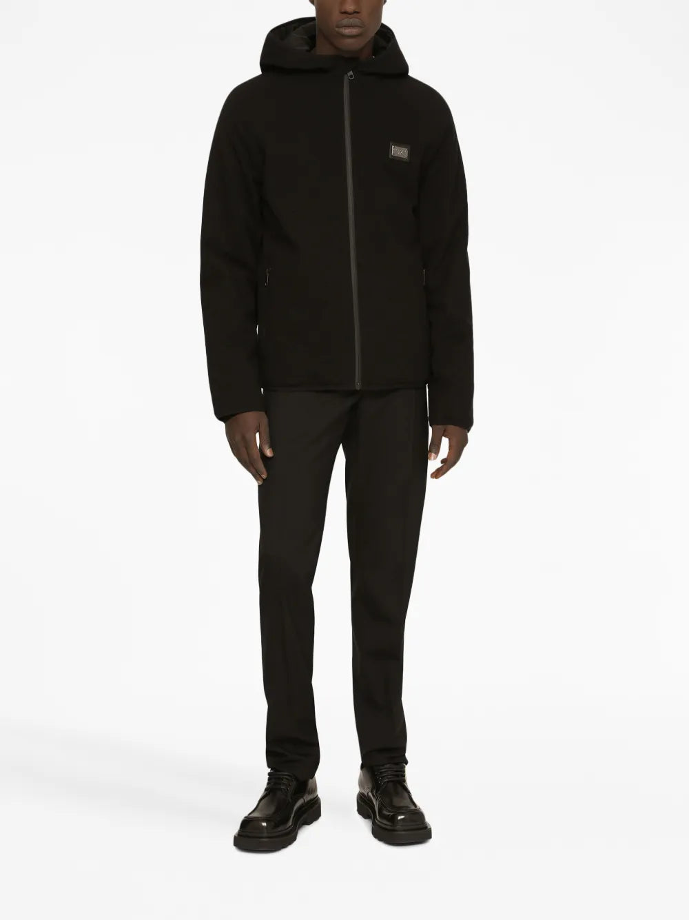 Logo Plaque Windbreaker