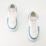 Denim Panel Sneakers