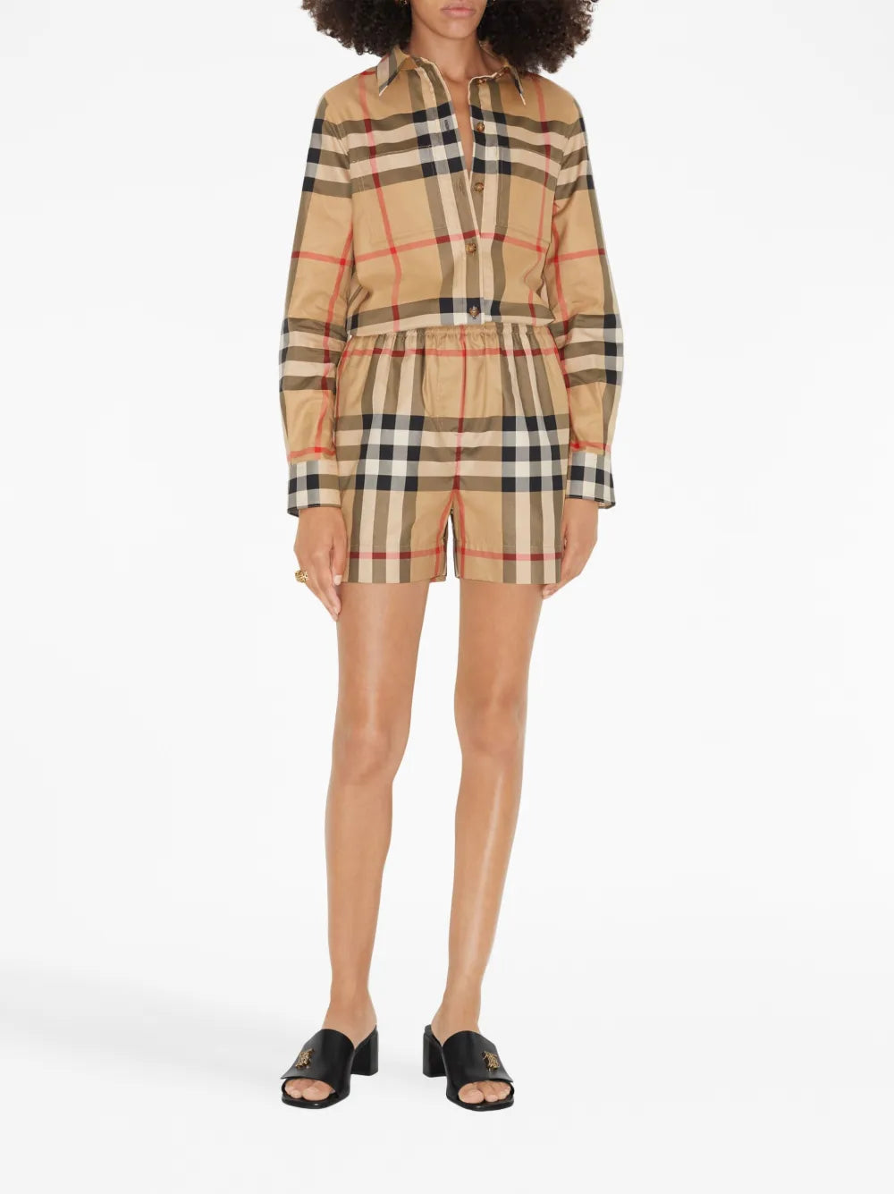 Checked Shorts