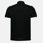 Fendi Black Polo Shirt with FF Logo Detail