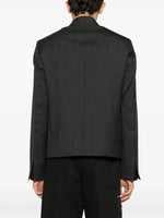 Zip-Up Wool Jacket