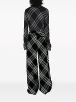 Print Wide-Leg Trousers