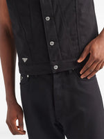Sleeveless Denim Jacket