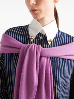 Navy Striped Oversized Shirt