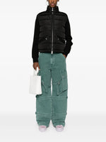 Hybrid Puffer Knit Jacket