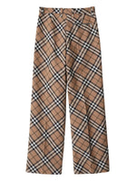 Checked Pants