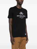 Gabbana Cotton Logo Print T-Shirt