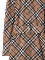 Classic Check Belted Shirt Dress