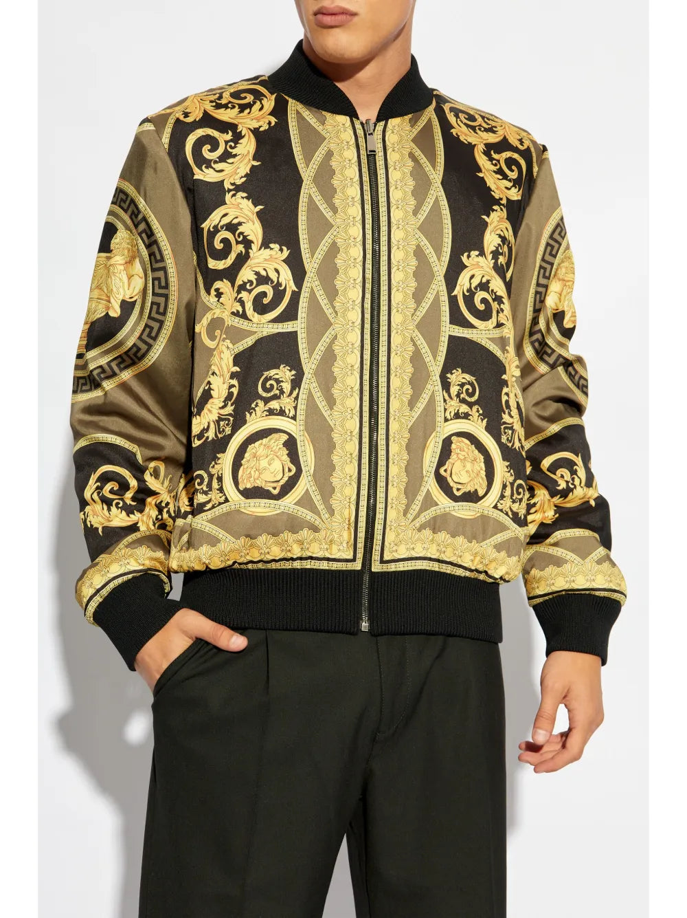 Reversible Barocco Bomber