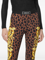 Leopard Baroque Stirrup Leggings