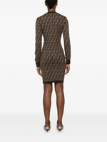 Monogram Knit Bodycon Dress