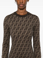 Monogram Knit Bodycon Dress