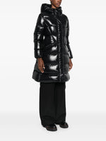 Glossy Long Puffer Coat