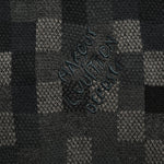 LV Pixelated Knit Crewneck Sweater – Black & Grey