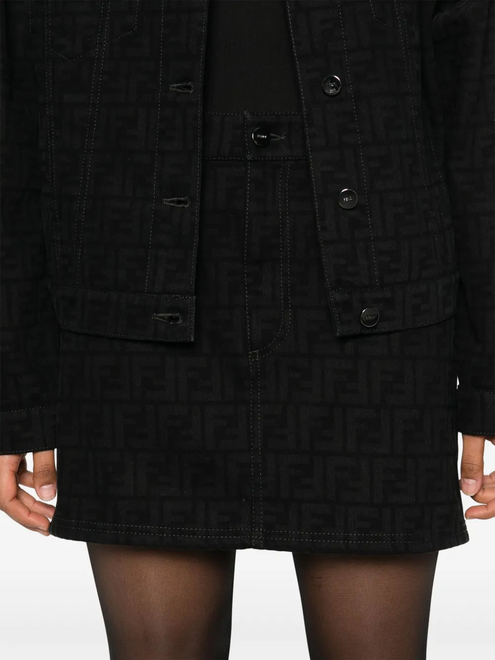 FF Denim Skirt