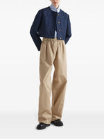 Relaxed Straight-Leg Trousers