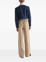 Relaxed Straight-Leg Trousers
