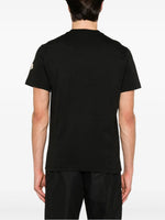 Black Monogram Pocket T-Shirt