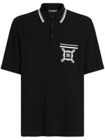 Gabbana Logo-Print Polo Shirt