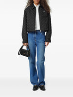 Zip-Up Jacket with Medusa Hardware
