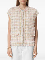 Vest in Multicolor Bouclé