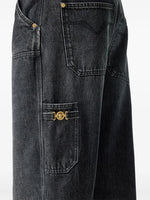 Gray Cargo Jeans