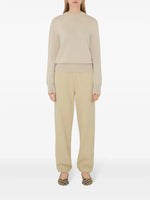 Cream Jogger Trousers
