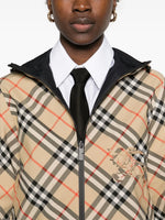 Vintage Check Hooded Jacket