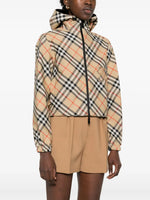 Vintage Check Hooded Jacket