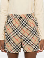 Check Plaid Shorts