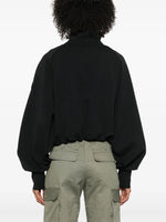 Cropped High-Neck Jacket