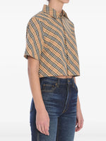 Cropped Short Sleeve Shirt