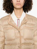 Cropped Quilted Down Jacket