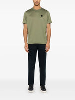 Khaki Vertical Logo T-Shirt