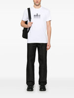 White Faded Logo T-Shirt