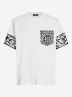 Majolica-print T-shirt