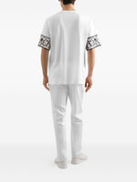 Majolica-print T-shirt