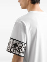 Majolica-print T-shirt