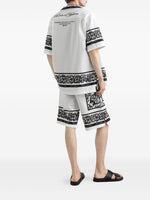 Logo-Print Cotton Shorts