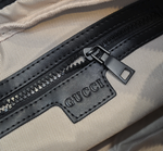 Tiger Embroidered Leather Crossbody Bag