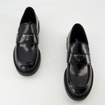 Chocolate Leather Loafers